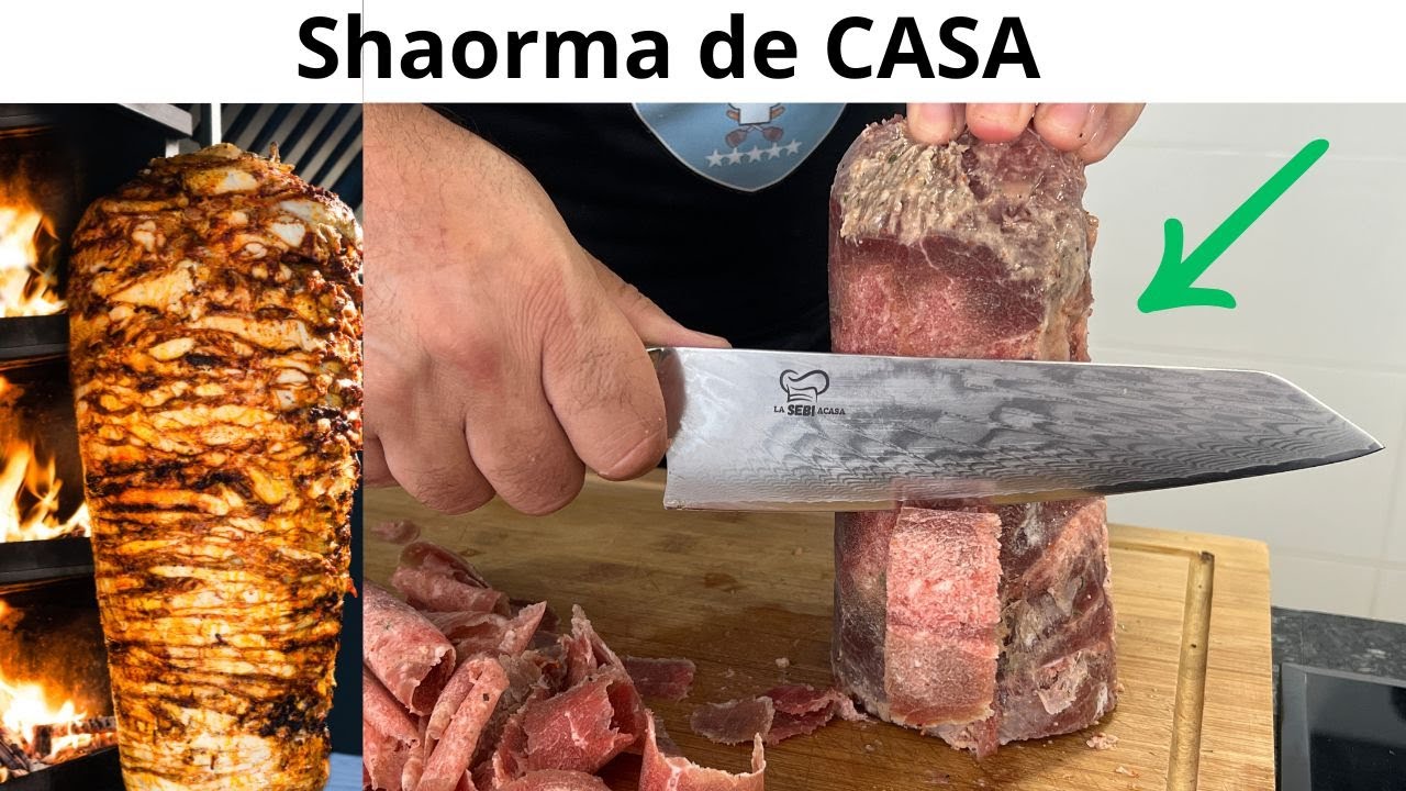 Как приготовить шаорму из говядины дома! (SHAORMA de CASA)