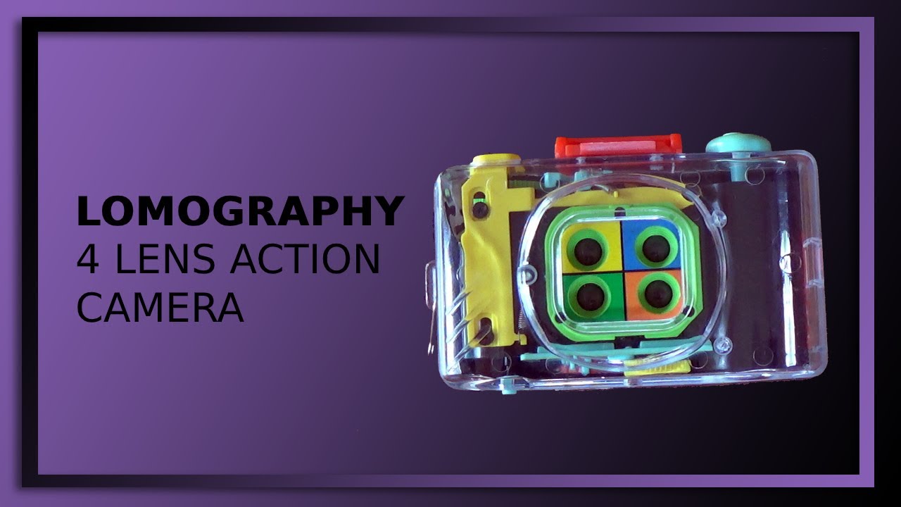 My weird Lomography 4 Lens Action 35mm Camera