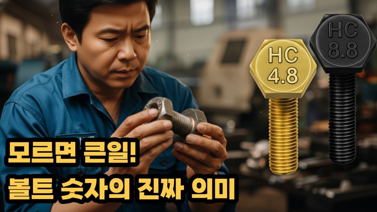&ldquo;볼트 강도 등급 완벽 해설: 4.8 / 8.8 / 10.9 / 12.9&rdquo; 숫자로 읽는 금속의 힘&rdquo;
