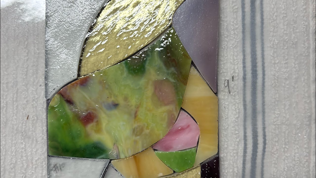 Leading Stain Glass- Mae’s Green  wing Luna Moth 