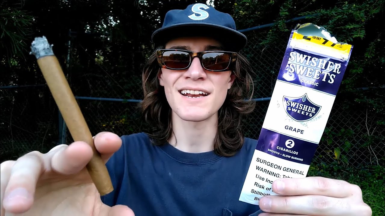 Smoking a Swisher Sweets Grape Cigarillo - Review
