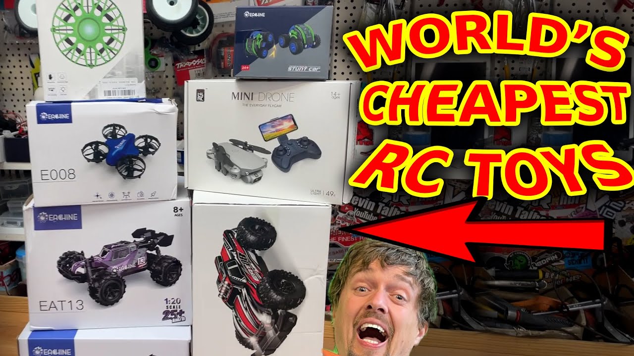 World's Cheapest RC Cars n Drones - how bad or good can they be?