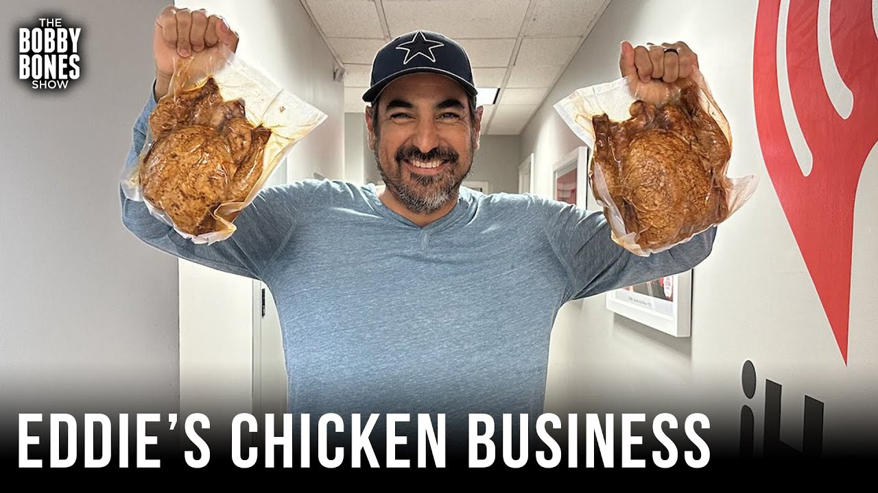 Eddie Brings Sample of His New Smokin’ Chicken Business