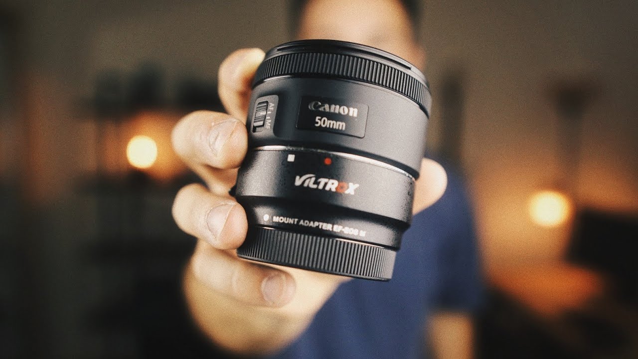 Canon 50mm 1.8 Quick Review - MUST HAVE LENS FOR THE CANON M50!
