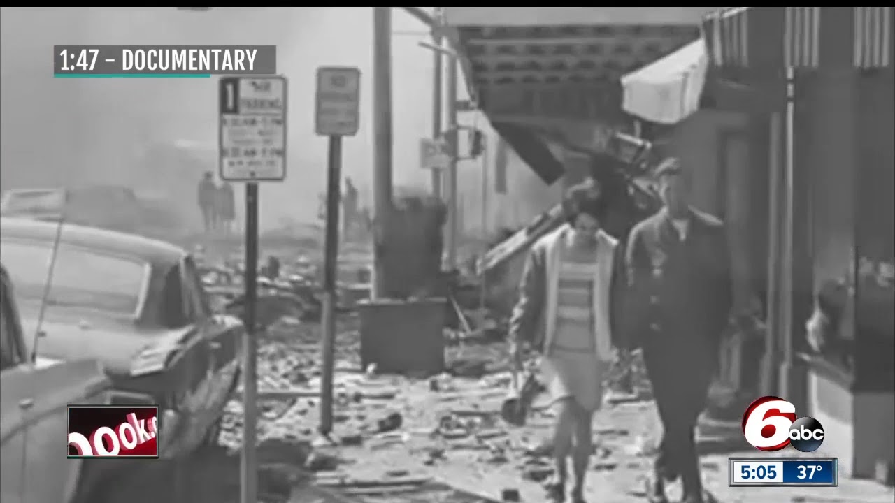 A series of explosions rocked Richmond, Indiana, on April 6, 1968