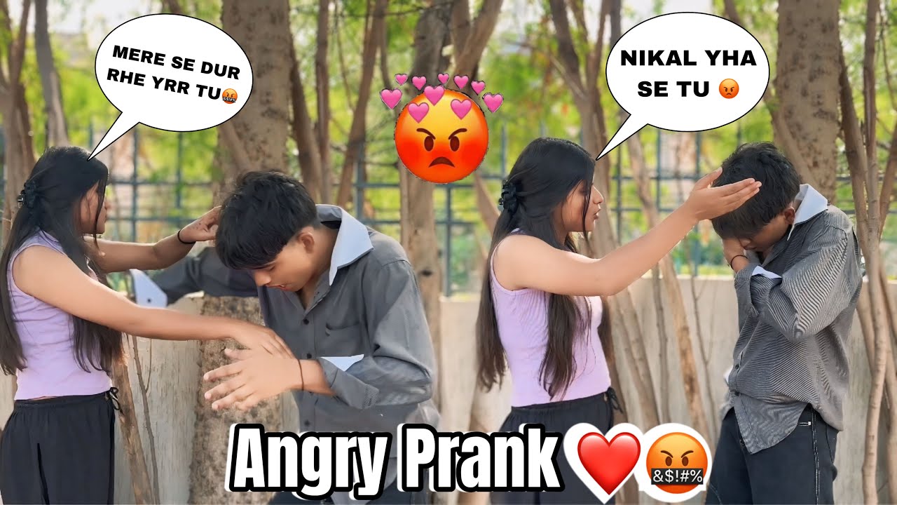 Angry prank on Boyfriend 🤬|| Gone Emotional ||❤️😭||