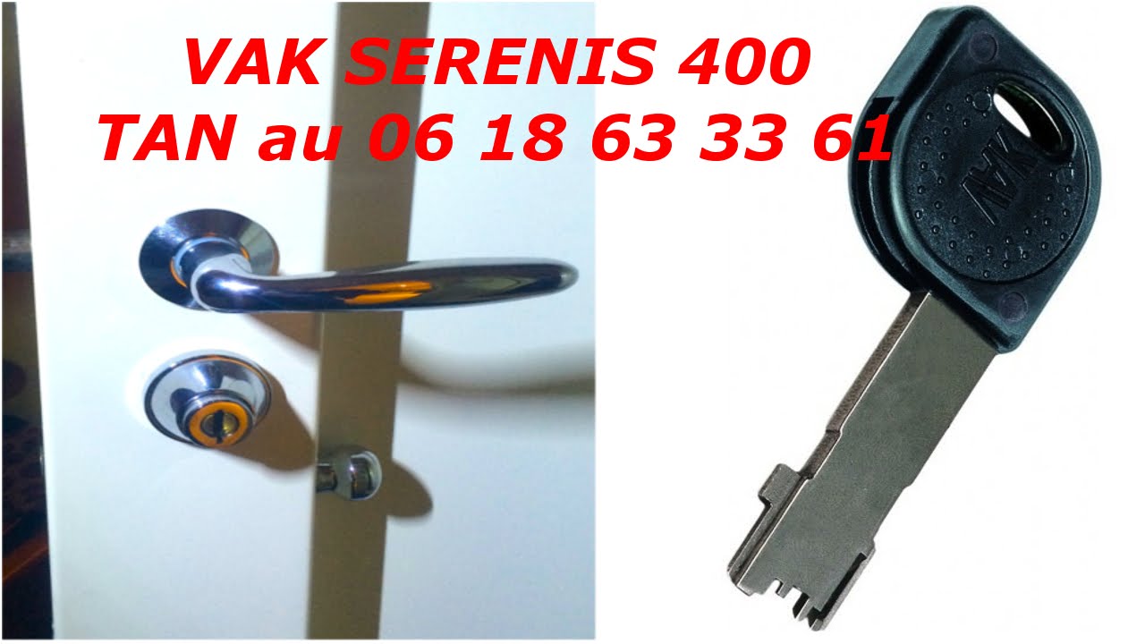 Comment changer une serrure Vak carenee ?