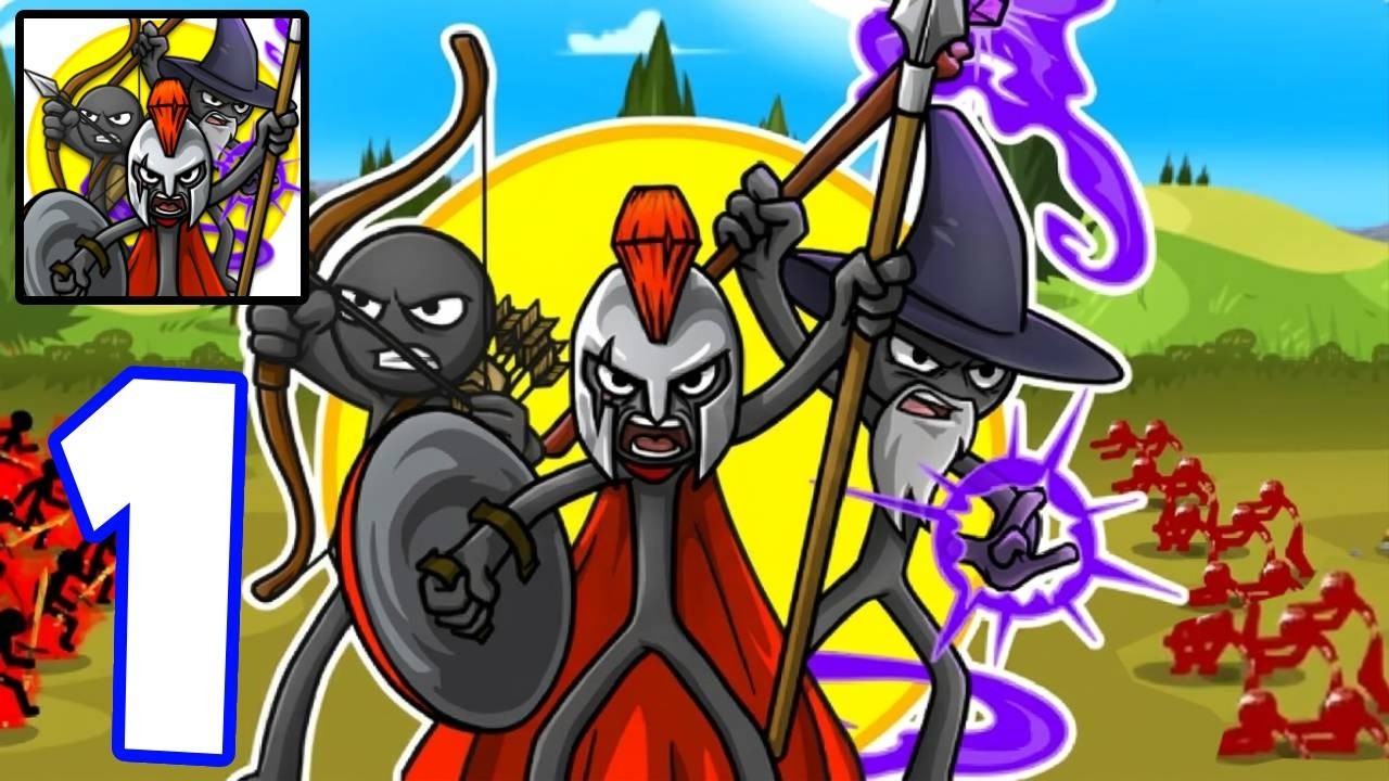 Stick War: Saga - Gameplay Walkthrough Part 1 - The Stickman War Begins (Android/ios)