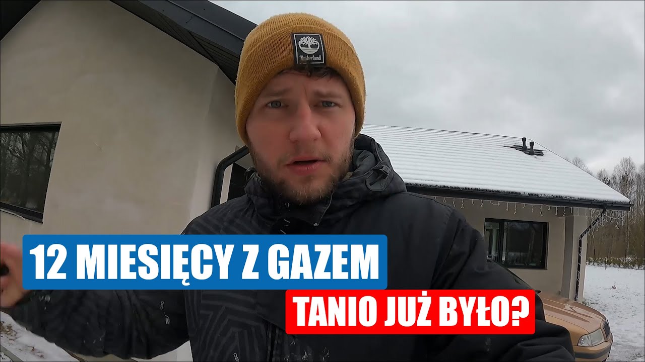 12 miesięcy z OGRZEWANIEM GAZOWYM. Zużycie gazu i rachunki  |  Pompa ciepła czy gaz?