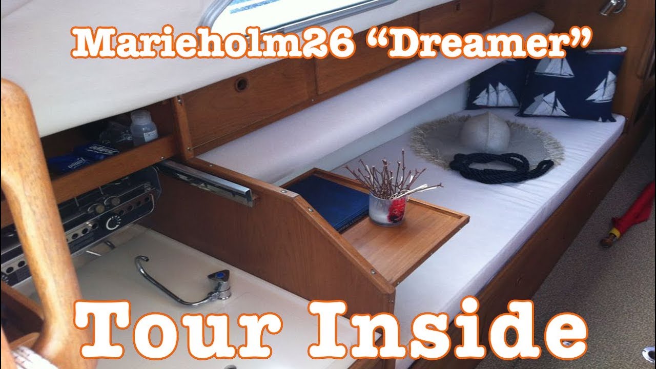 Sea4See l Sailing Vlog l Marieholm26 Folkboat - Marieholm26 Interios