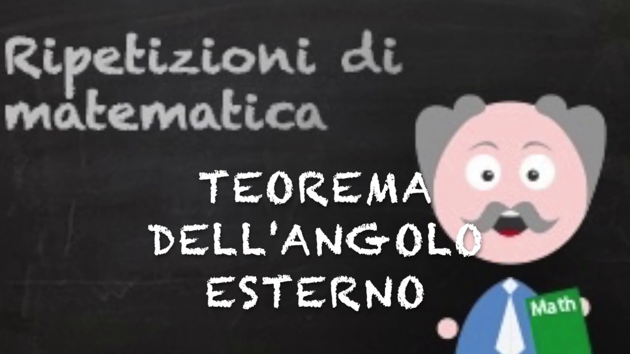 Teorema dell'angolo esterno di un triangolo