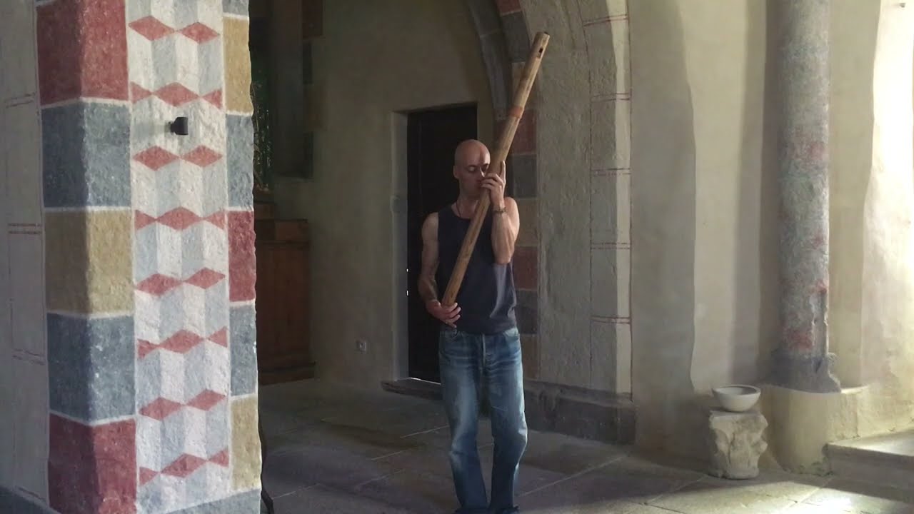 Fujara - improvisation Steve Lô