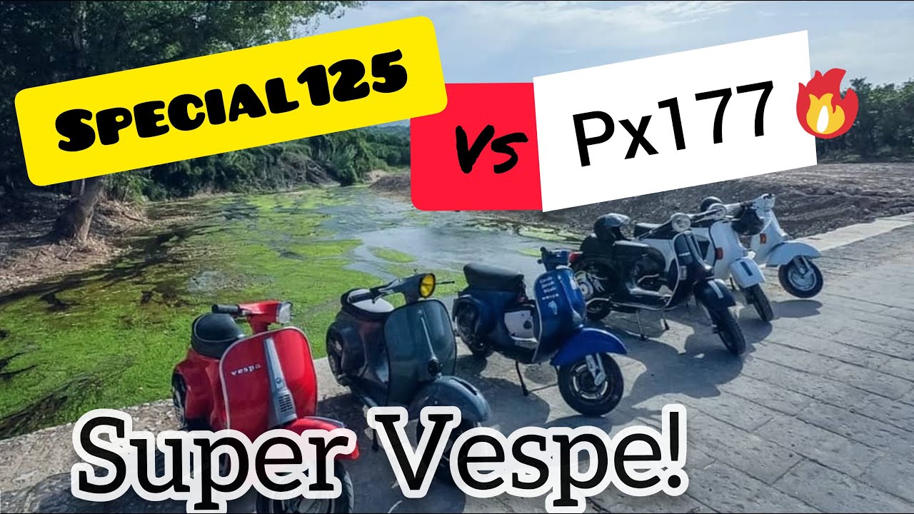 SPECIAL 125cc VS PX 177cc - Uscita domenicale - GoPro On Board