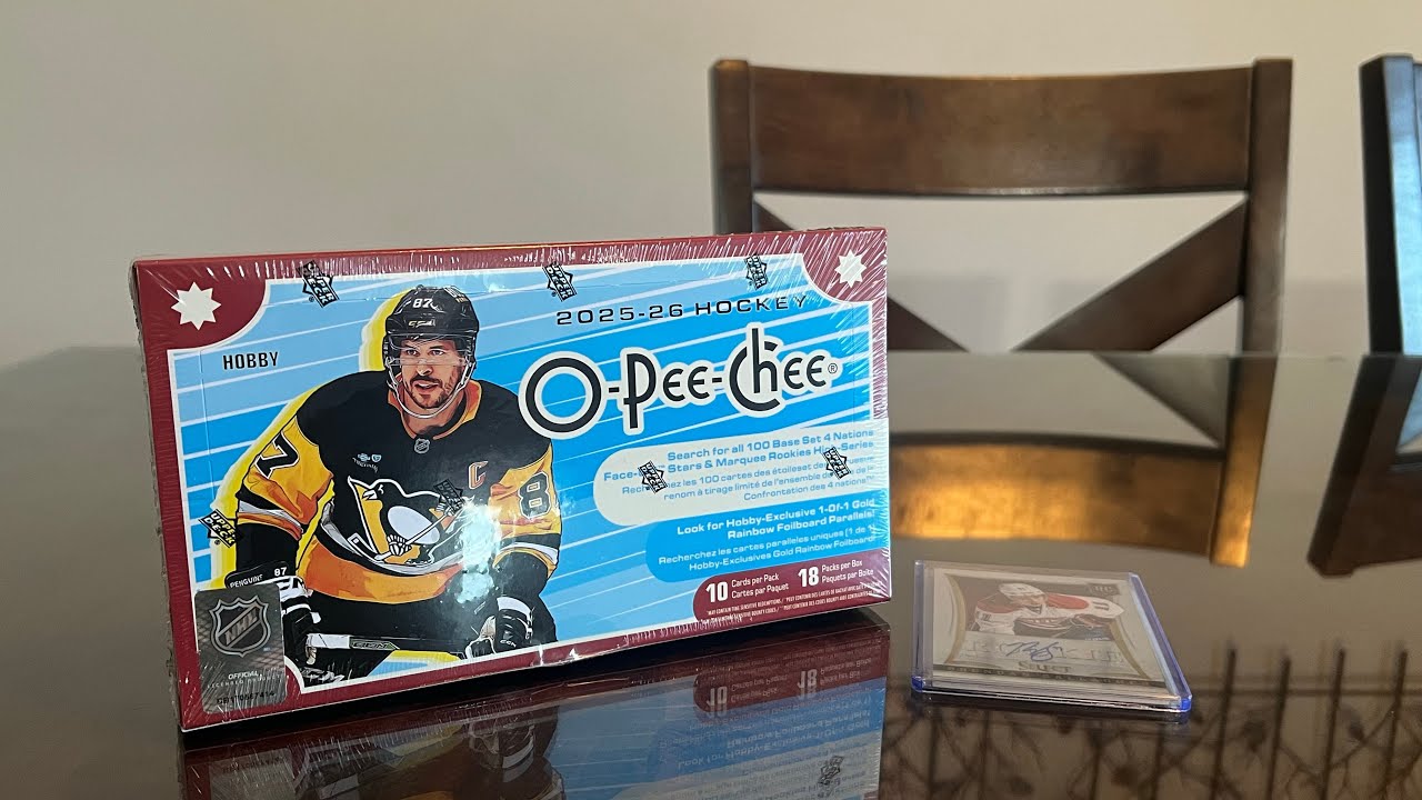 2025-26 Upper Deck O-Pee-Chee Hockey Hobby Box 