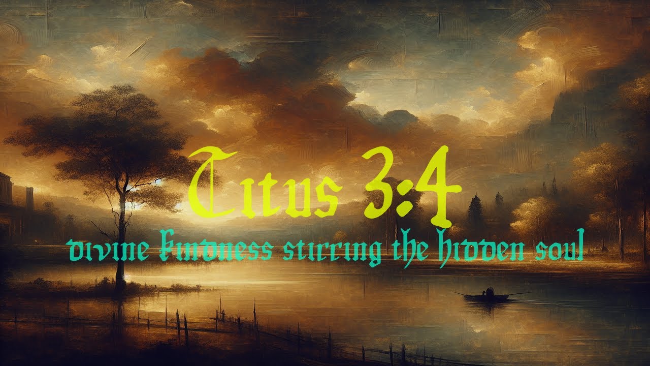 Titus 3:4 | Heart Ablaze by Saving Love Incarnate | Neville Goddard