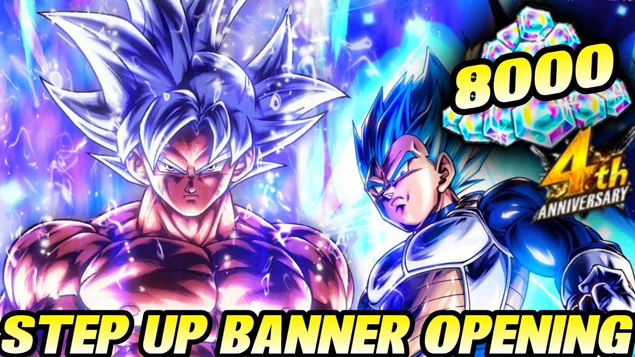 OPENING DES JAHRES! 😱😎 LF MUI Son Goku 4. JUBIL&Auml;UM STEP UP BANNER Opening! | Dragon Ball Legends