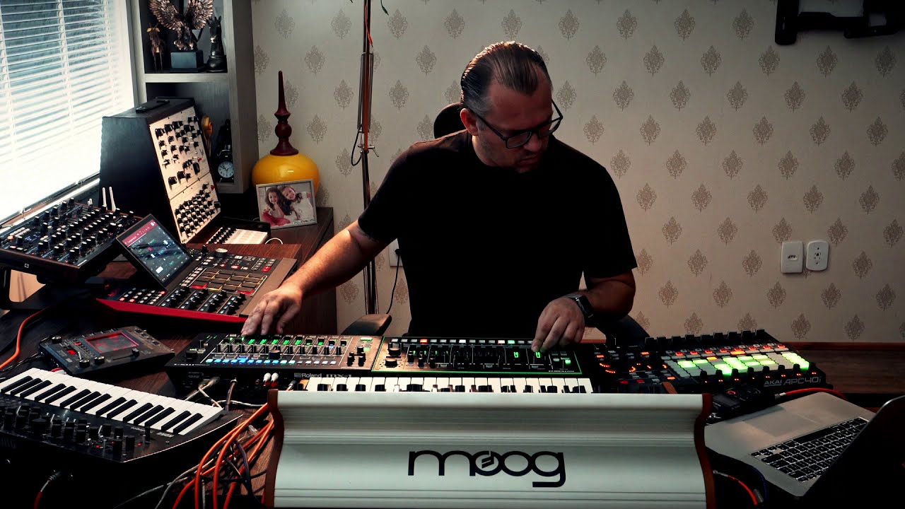 Lets Jam - Home Session V2 - Moog Sub37, Roland TR8, MX1 and MPC X