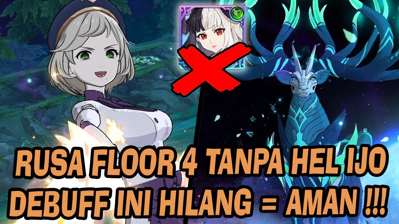 Eikthyrnir Floor 4 + Full Panduan Tanpa GREEN HEL |  Hanya Perlu Hilangkan Debuff ini!!! - 7DSGC