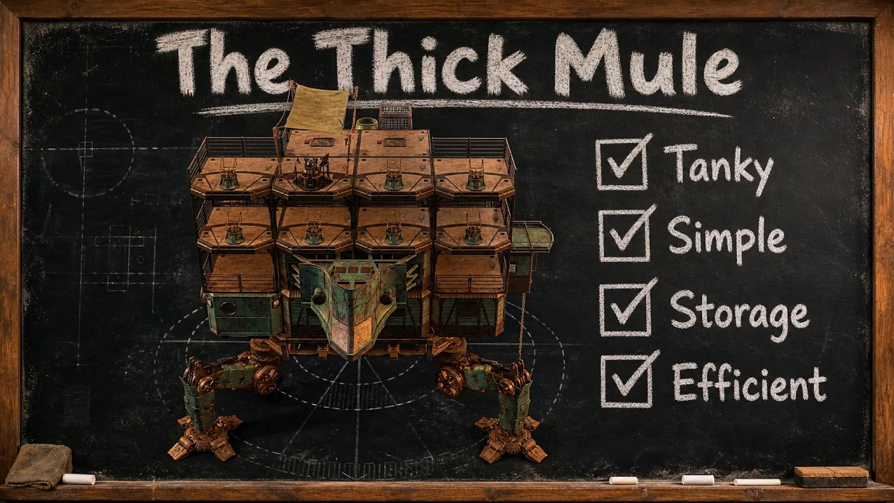 Advanced 4x4 Trampler Build Guide (3-6 crew) ┃Sand: Raiders of Sophie