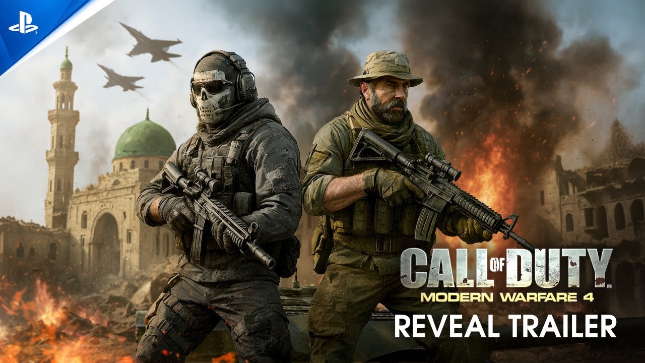 Call of Duty: Modern Warfare 4 - Reveal Trailer | PS5 Games