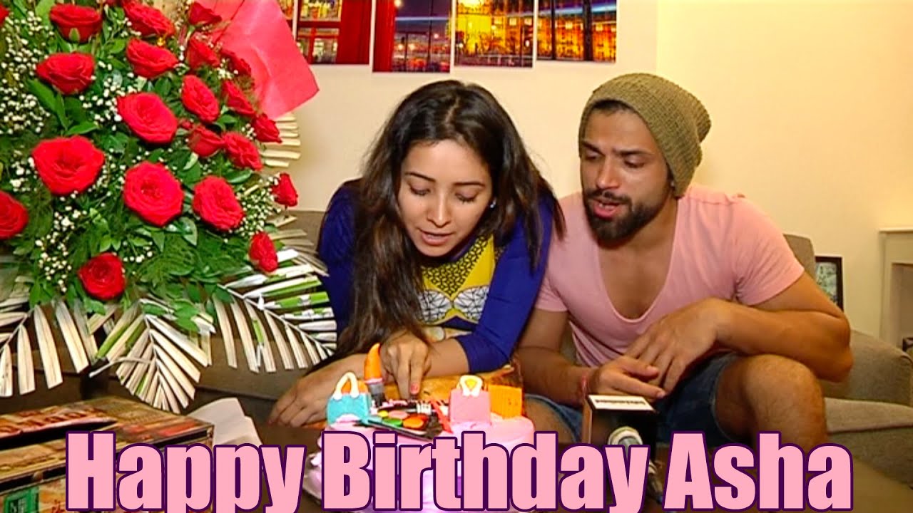 Asha Negi celebrates her birthday with Rithvik and Tellybytes