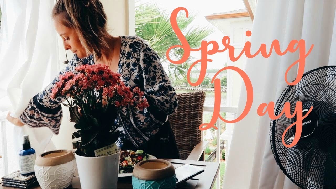 A Very Spring DAY IN MY LIFE (meals, fresh starts, gardening)
