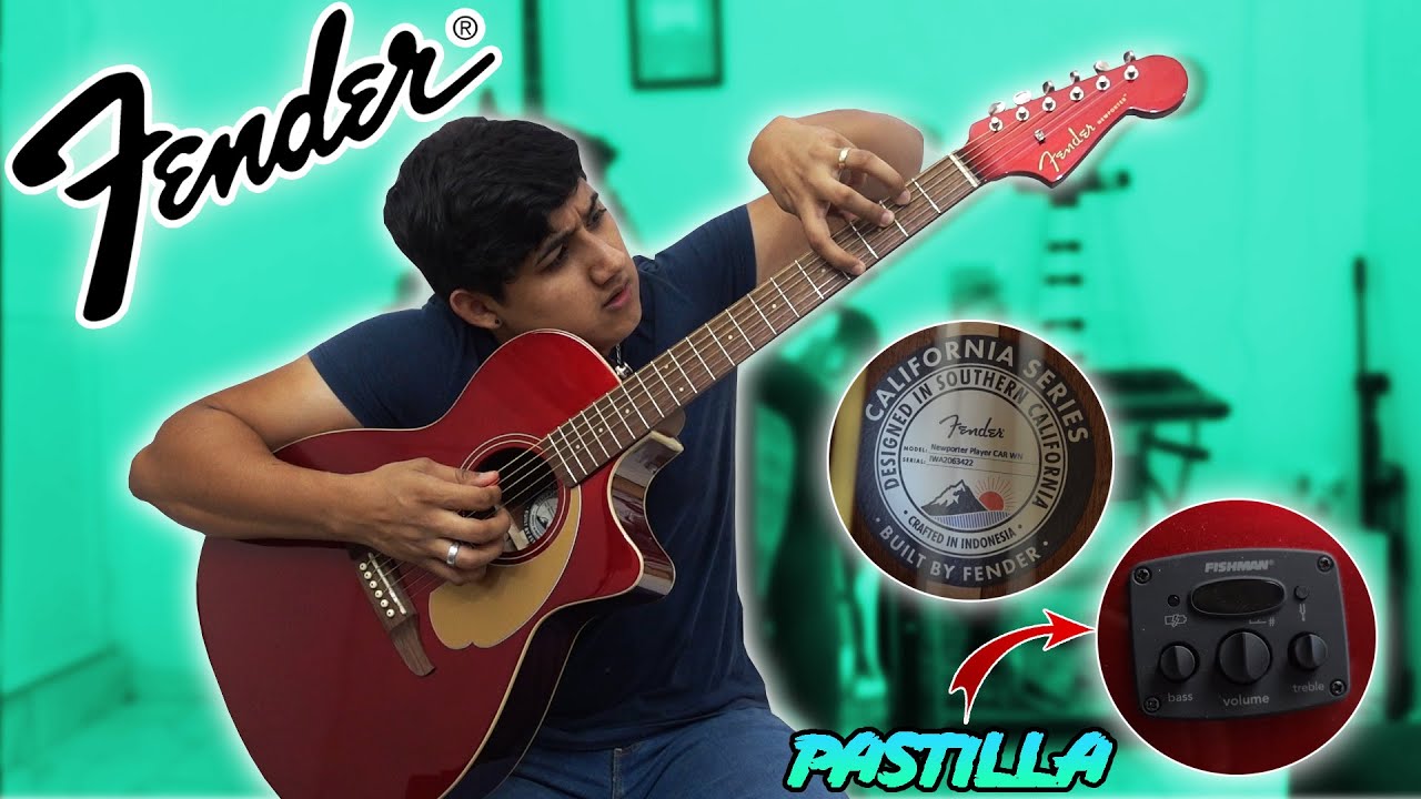 Una Fender de 6 cuerdas muy buena y no tan común en el regional Mexicano