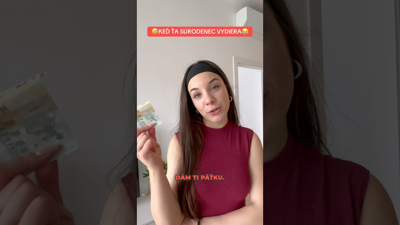 H&Aacute;DKA🗣️so S&Uacute;RODENCOM💥je len tak&aacute; ŽE:😂👀 #czsk #sranda #vtip #sourozenci #surodenci