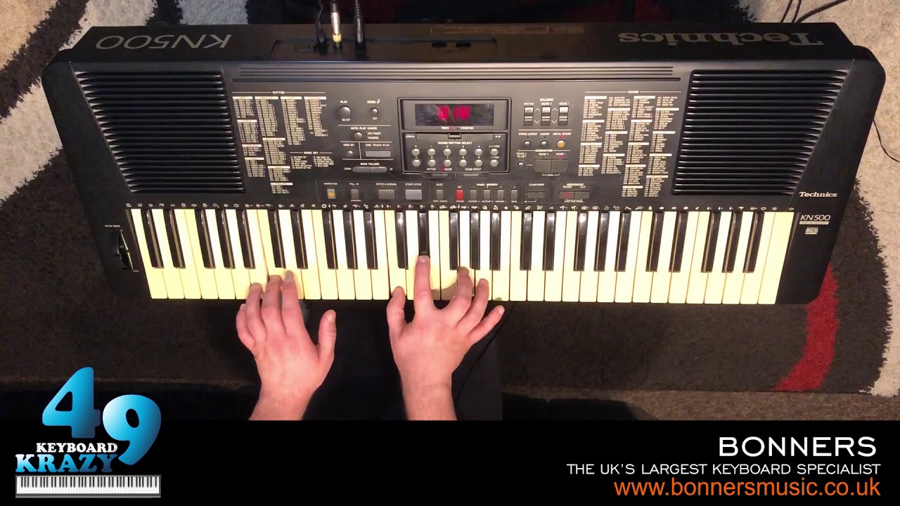 Technics SX-KN500 Keyboard - 129 Sounds