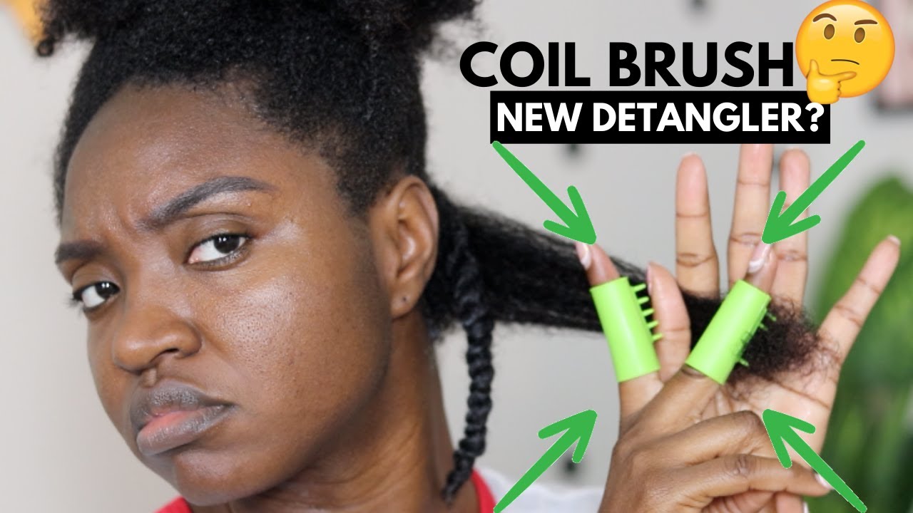 Trying Out The Coil Brush | Natural Hair
