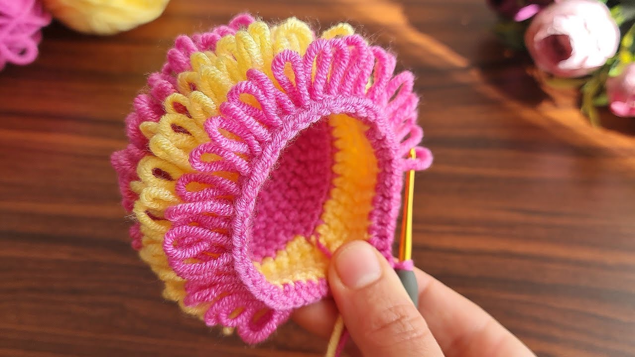 Wow! Super Easy Crochet Knitting / How to make very easy very useful crochet basket model.