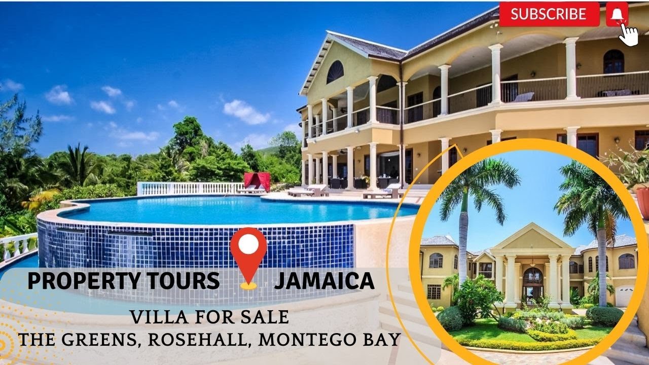 Golden Castle Villa For Sale In Montego Bay, Jamaica| House Tours