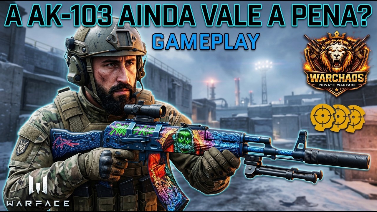 WARCHAOS BR - AK-103 AINDA VALE A PENA? GAMEPLAY VALE TUDO
