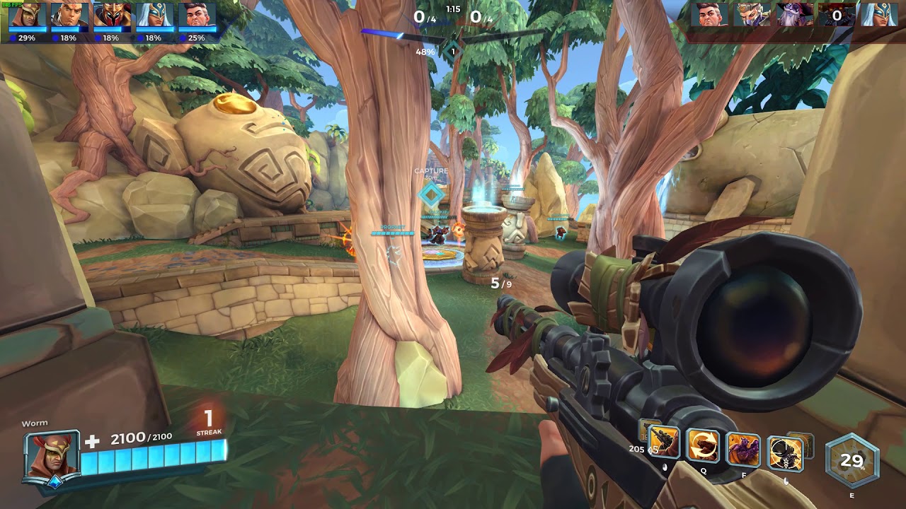 Paladins quick smack with strix