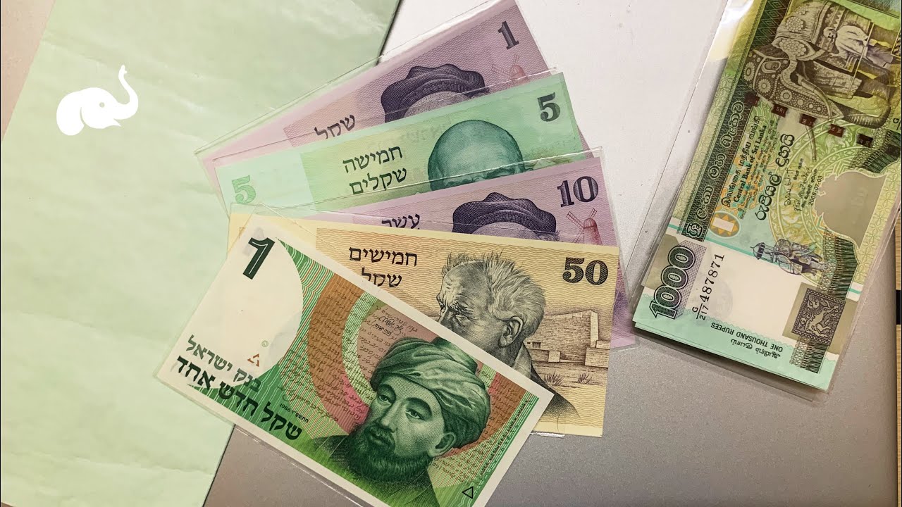 New arrivals -Israel & other countries Currency Collection - Buy Bank notes - Hobby Store coin stamp