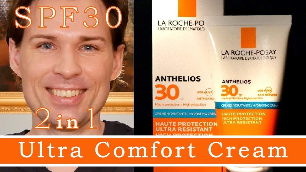 MOISTURISING SPF30, ULTRA COMFORT CREAM, LA ROCHE-POSAY ANTHELIOS TEST AND TRY ON, MEXORYL XL