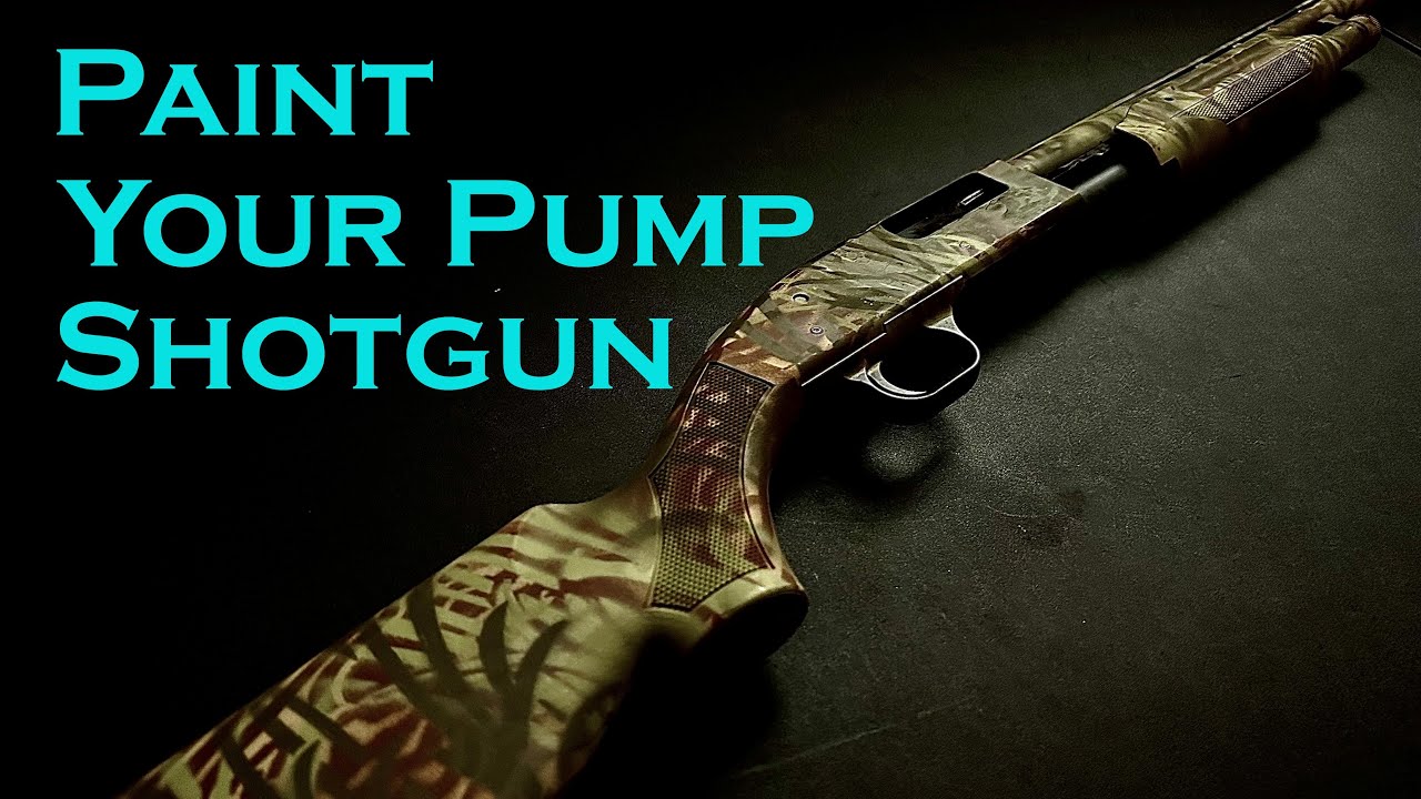 Раскрась свой помповый дробовик — охота на водоплавающую дичь — Mossberg 500