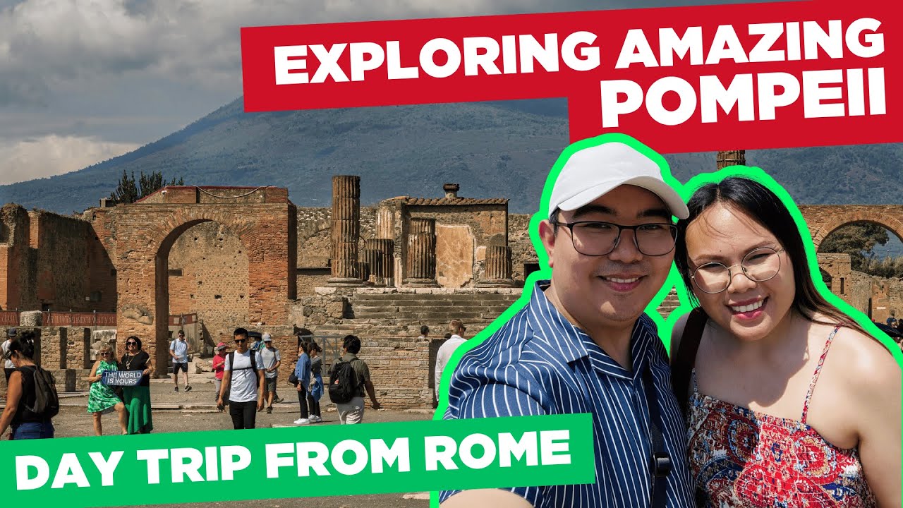 ROME TO POMPEII IN A DAY?! 🇮🇹 ITALY'S GREAT ARCHAEOLOGICAL TREASURE! | Italy Travel Vlog 2025