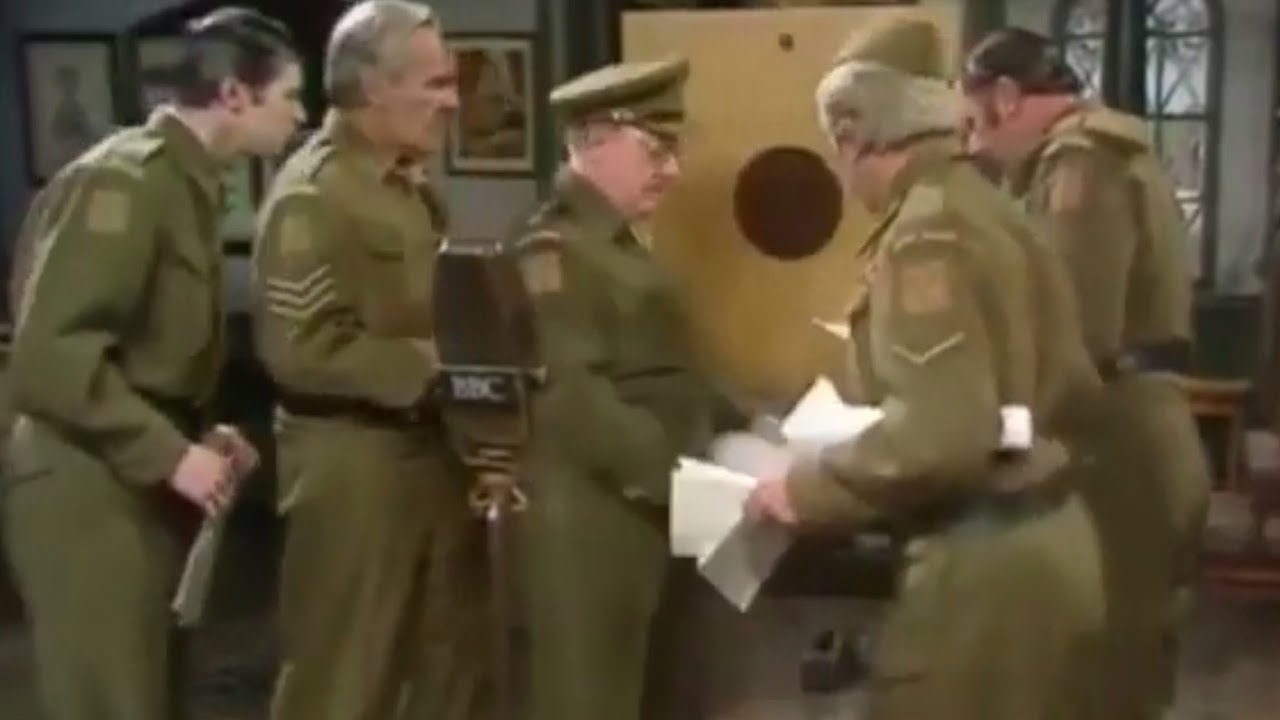 Dads Army,  Broadcast to the empire. Rare Xmas special short, (15mins)