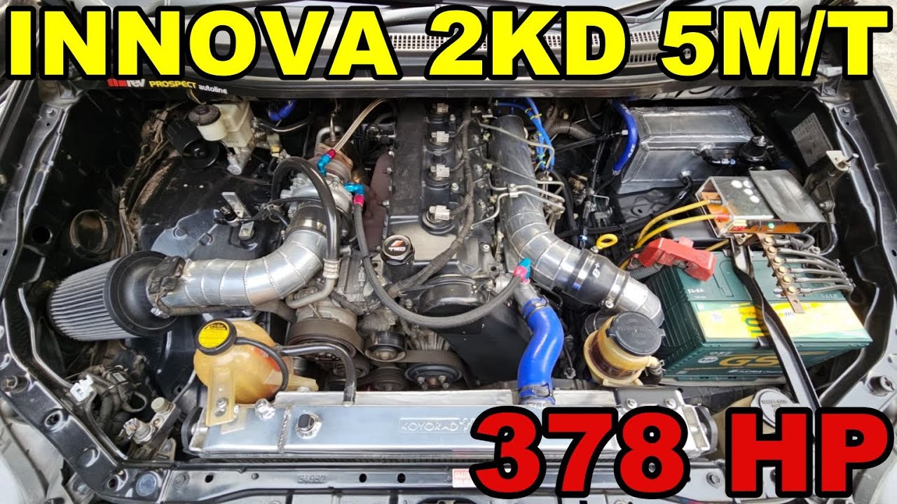 oct 3, '23 // INNOVA 2KD 5M/T 46mm TURBO UPGRADE 378HP 645NM
