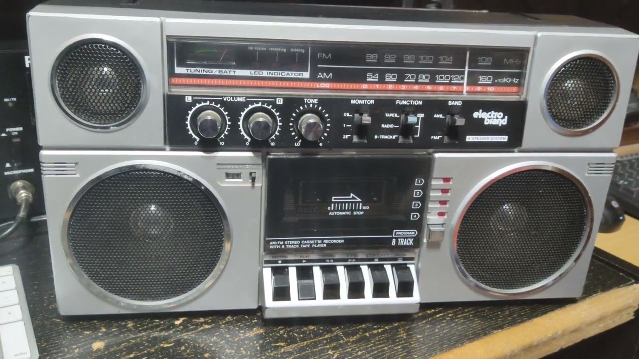 1984 Electro Brand boombox
