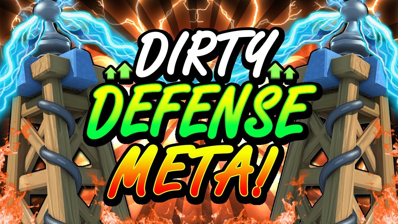 The DIRTIEST DEFENSE DECK IN CLASH ROYALE NOW!! UNBREAKABLE DEFENSE!!