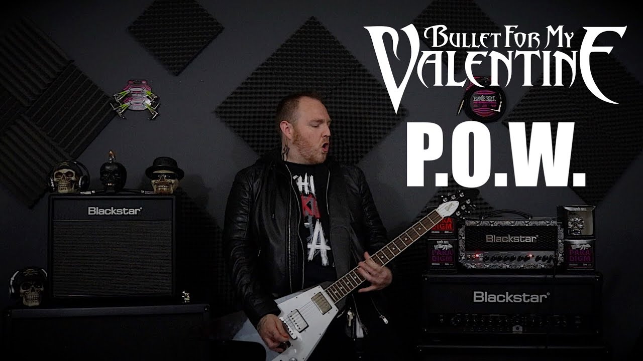 Bullet For My Valentine - P.O.W. (Guitar Cover)