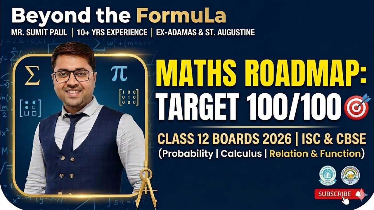 Don't Start Class 12 Maths Without Watching This! (Syllabus & Strategy) - DAY 1 #class12  #boardexam