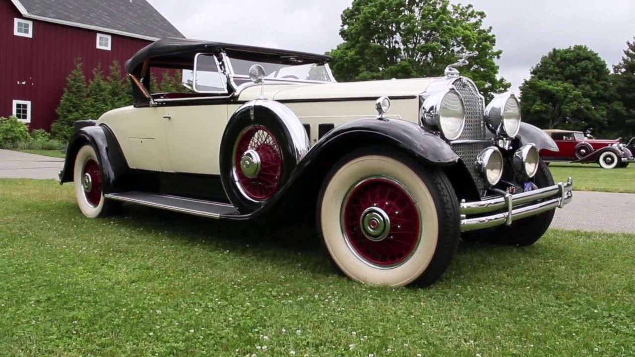 1930 Packard 740 Roadster. CCCA Museum