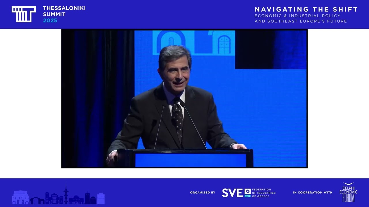 THESSALONIKI SUMMIT 2025 day 1 02 WELCOME ADDRESS Konstantinos Gioulekas