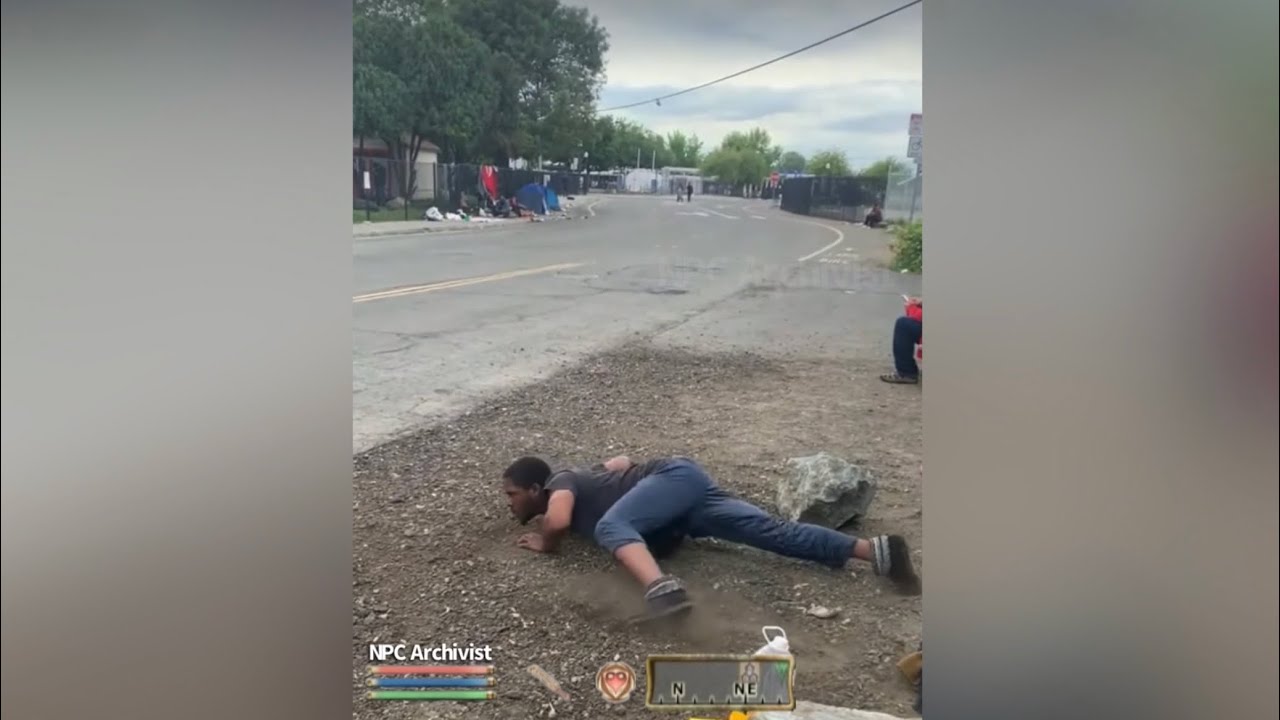 Skooma Addict Can&rsquo;t Stop Glitching In Place | Oblivion NPC