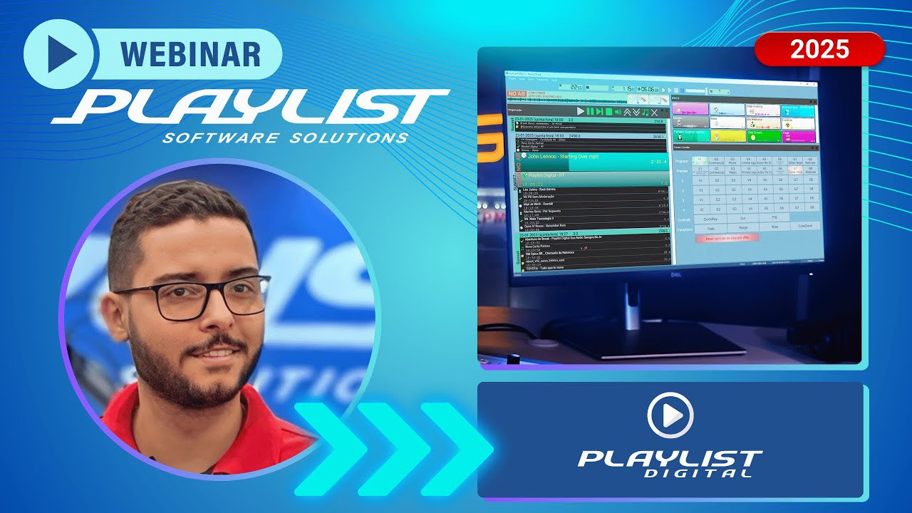 Webinar Playlist Digital – Edição 2025: Instalação e Configuração