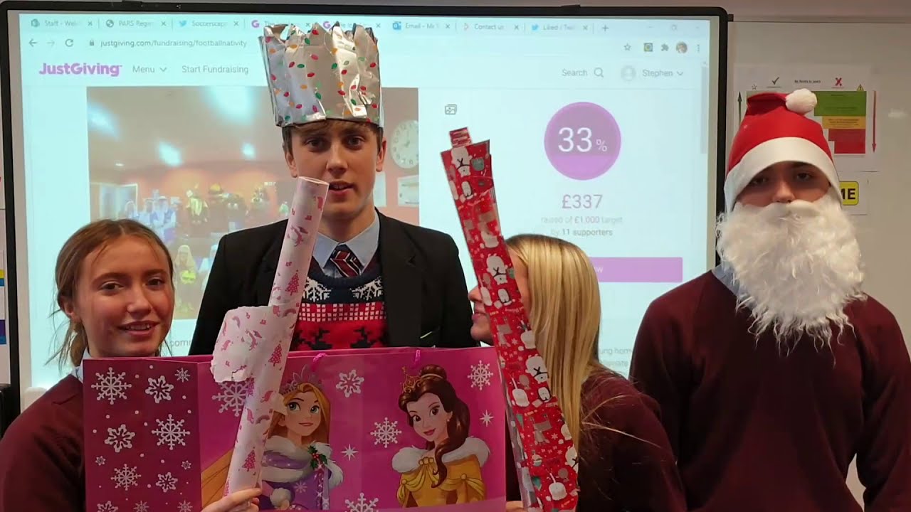 Make Christmas fancy dress for less than a pound