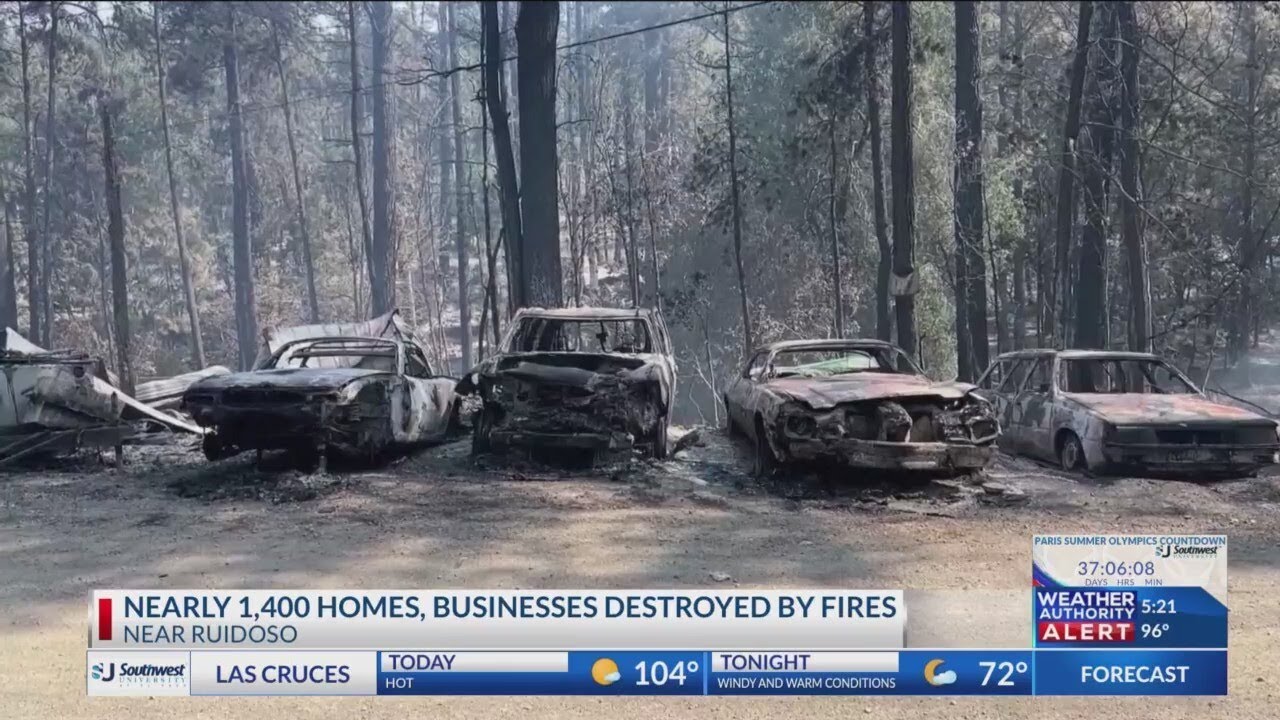 KTSM first-hand experience in the Ruidoso fires